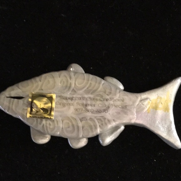 King Salmon Christmas Ornament - Picture 2 of 2